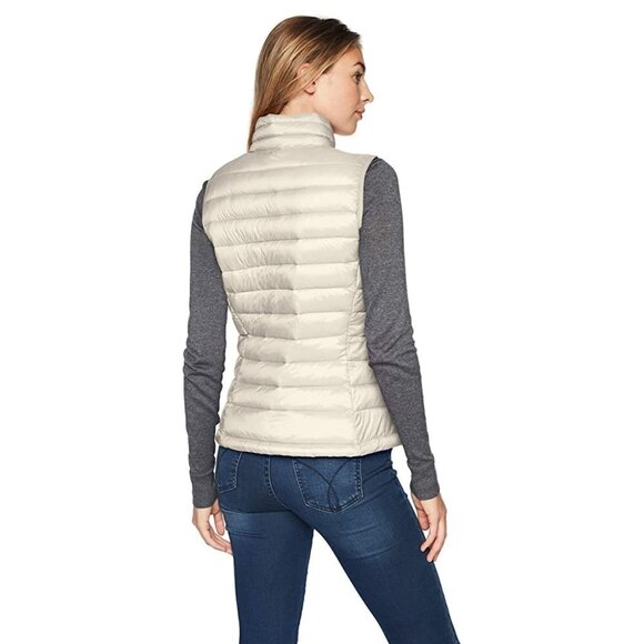 AMAZON Essentials Bnwt Beige Zip Puffer Vest Xxl - Picture 3 of 10